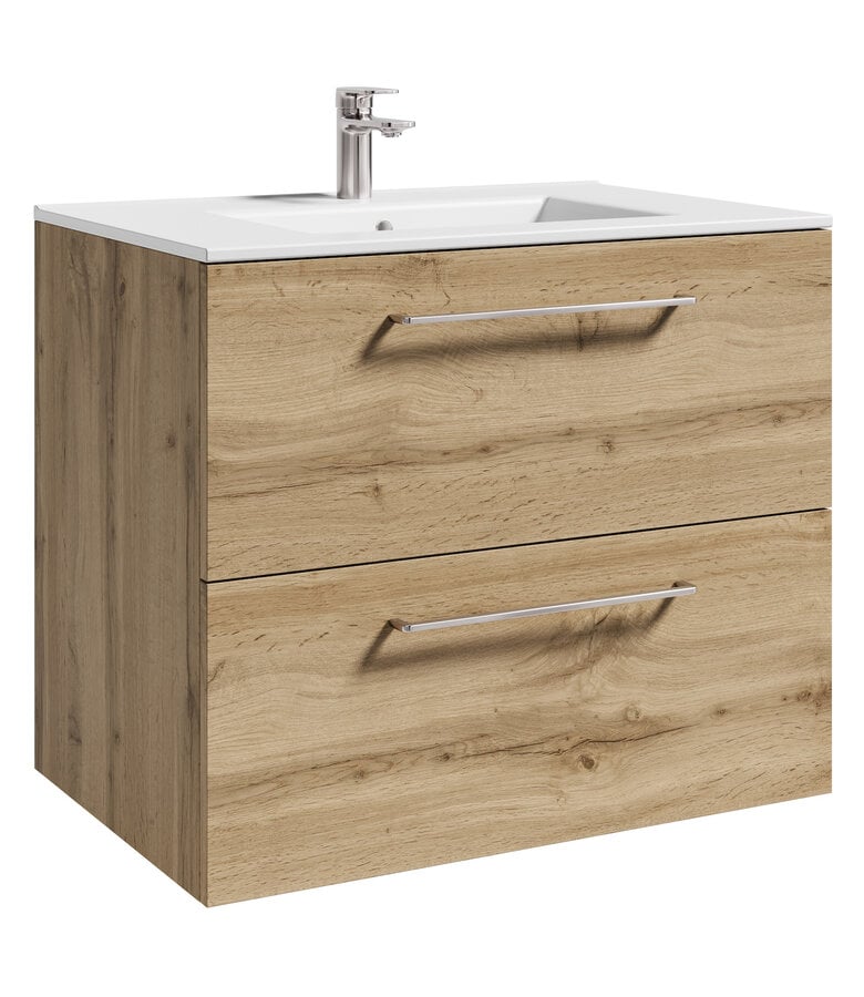 badplaats Badkamermeubel Lana 80cm - eiken