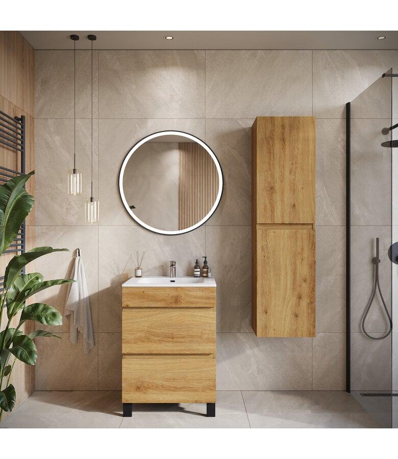 Badplaats Badkamermeubel Milo 60cm - Eiken