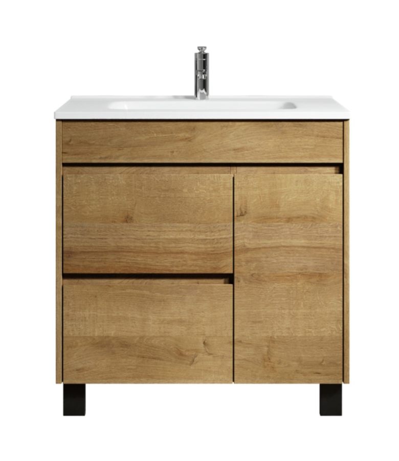 badplaats Badkamermeubel Salzburg 80cm - eiken