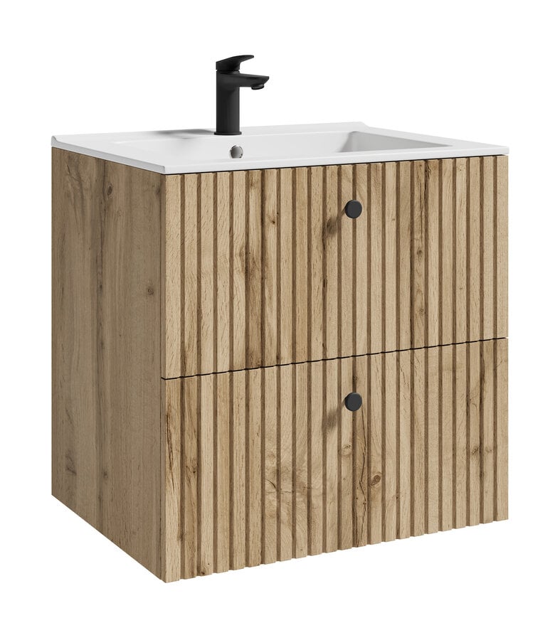 badplaats Badkamermeubel Saros 60cm - eiken