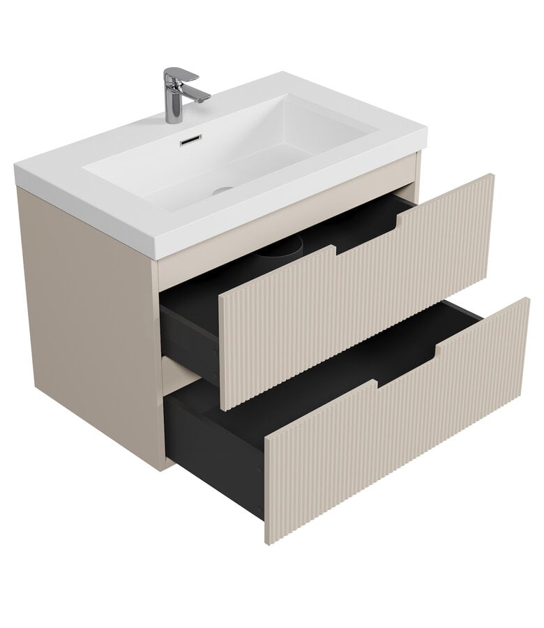 Badplaats Badkamermeubel Thermis 80cm - Crème