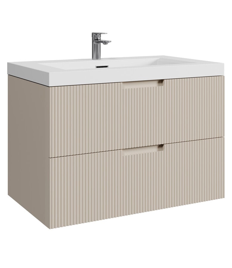 badplaats Badkamermeubel Thermis 80cm - crème