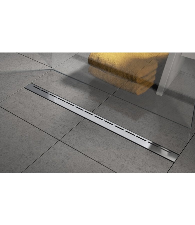 Badplaats Douchegoot 100 X 7 Cm - BP05 - RVS