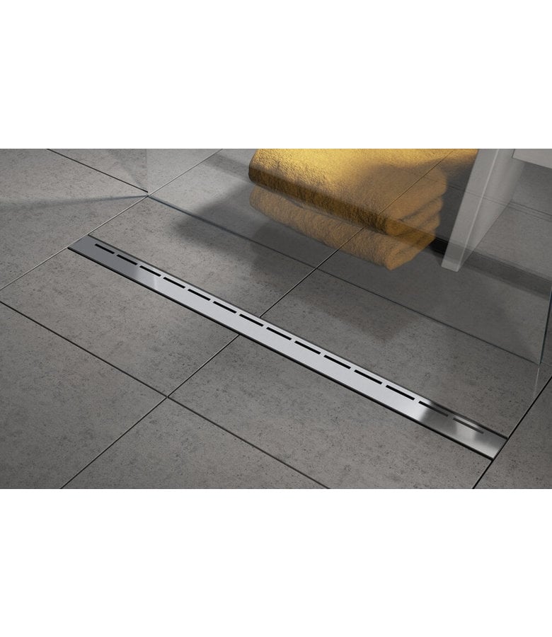 Badplaats Douchegoot 40 X 7 Cm - BP05 - RVS