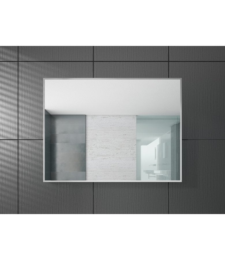 Badplaats Spiegel Concave 60 X 60 Cm - Aluminium