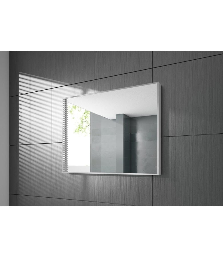 Badplaats Spiegel Concave 60 X 60 Cm - Aluminium