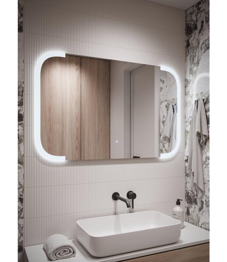 badplaats Spiegel Franca LED - 80 x 60 cm