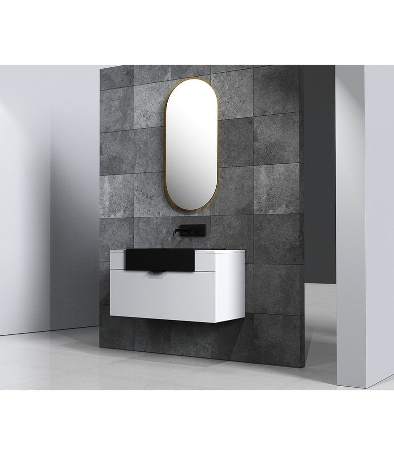 Badplaats Spiegel Valencia LED 45 X 100cm