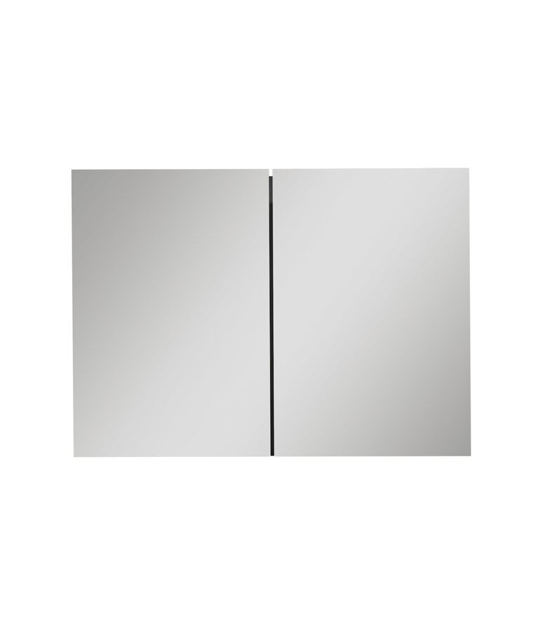 Badplaats Spiegelkast Cuba 100 X 16 X 72 Cm - Eiken