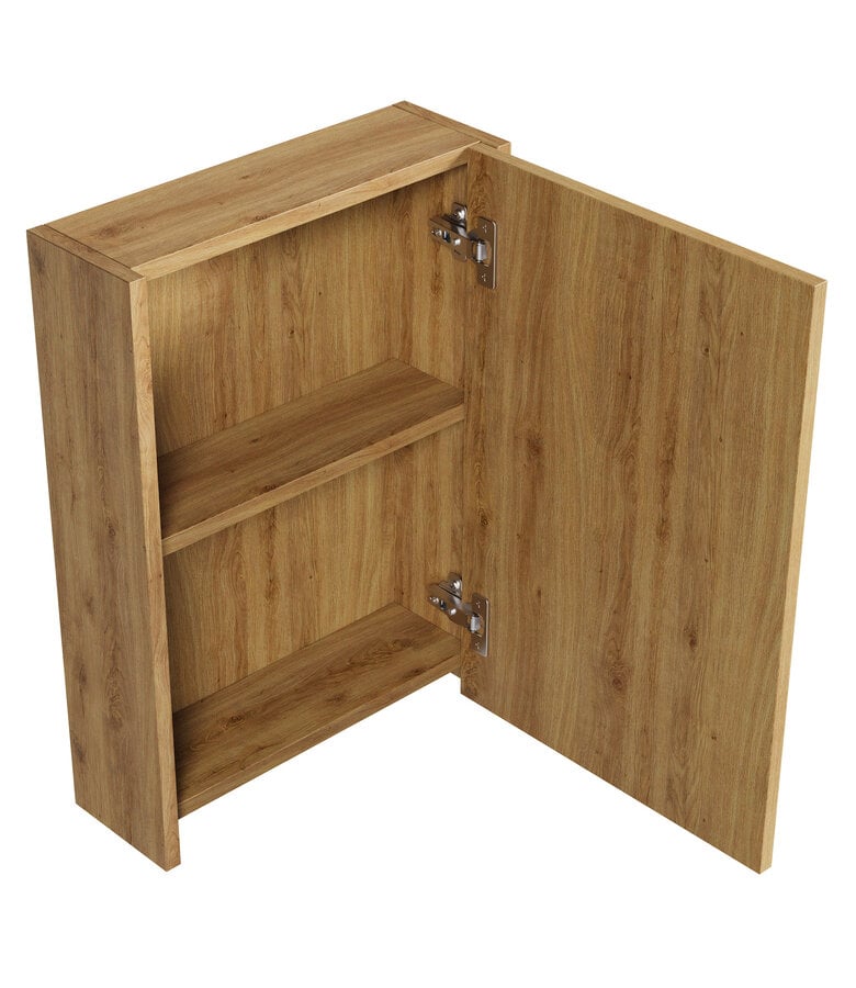 Badplaats Spiegelkast Cuba 40 X 13 X 55 Cm - Eiken