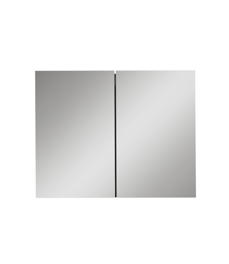 Badplaats Spiegelkast Cuba 90 X 16 X 72 Cm - Eiken