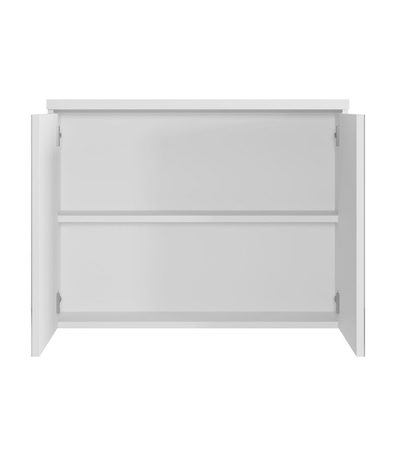 Badplaats Spiegelkast Paso LED 80 X 20 X 60 Cm - Wit