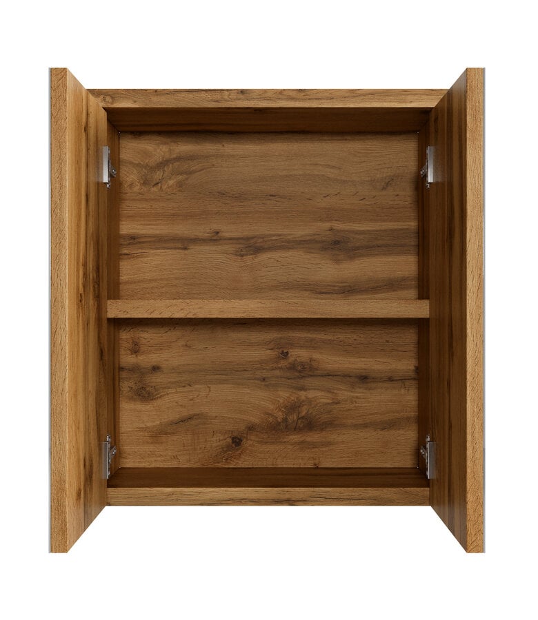 Badplaats Spiegelkast Toledo 60 X 20 X 60 Cm - Eiken