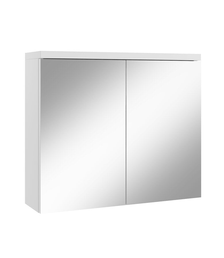 badplaats Spiegelkast Toledo 80 x 20 x 60 cm - wit