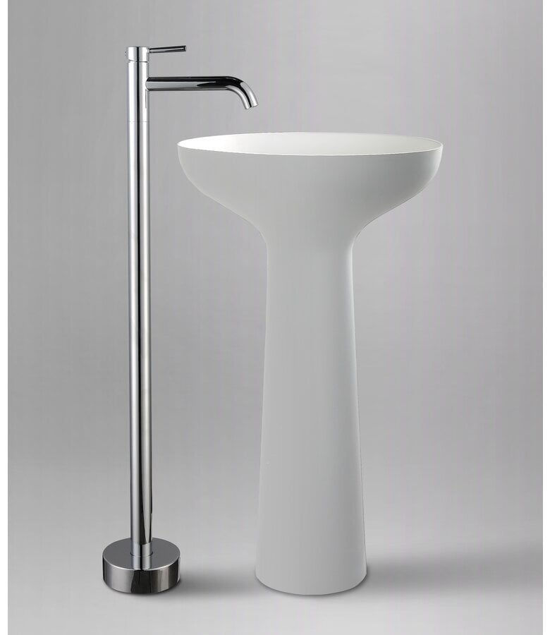 Badplaats Staand Toiletmeubel Duncan 50cm - Mat Wit