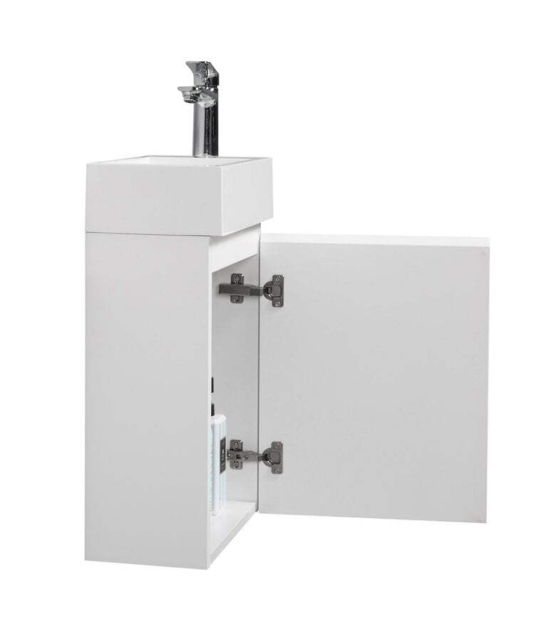 Badplaats Toiletmeubel Angela 40cm - Hoogglans Wit