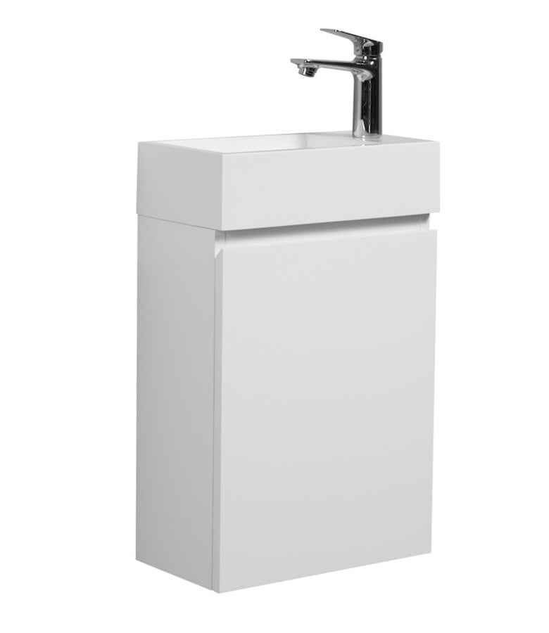 badplaats Toiletmeubel Angela 40cm - hoogglans wit