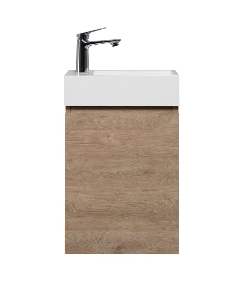 Badplaats Toiletmeubel Angela 40cm - Kastanje Eiken