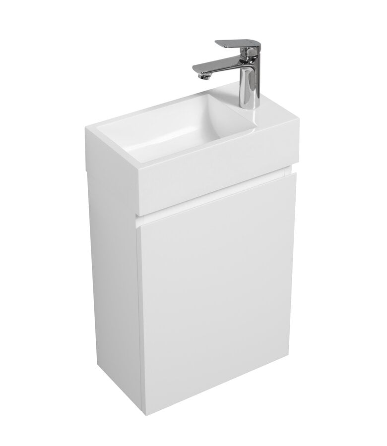 Badplaats Toiletmeubel Angela 40cm - Mat Wit