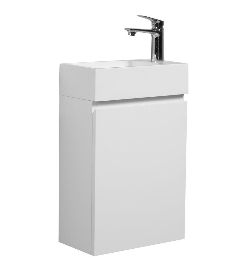 badplaats Toiletmeubel Angela 40cm - mat wit badplaats Toiletmeubel Angela 40cm - mat wit