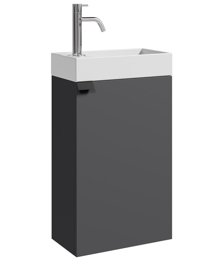 badplaats Toiletmeubel Apollo 40cm - antraciet badplaats Toiletmeubel Apollo 40cm - antraciet