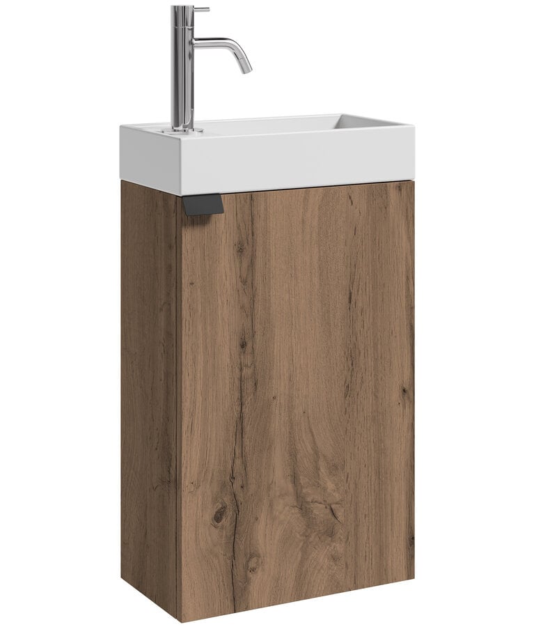 badplaats Toiletmeubel Apollo 40cm - bruin eiken