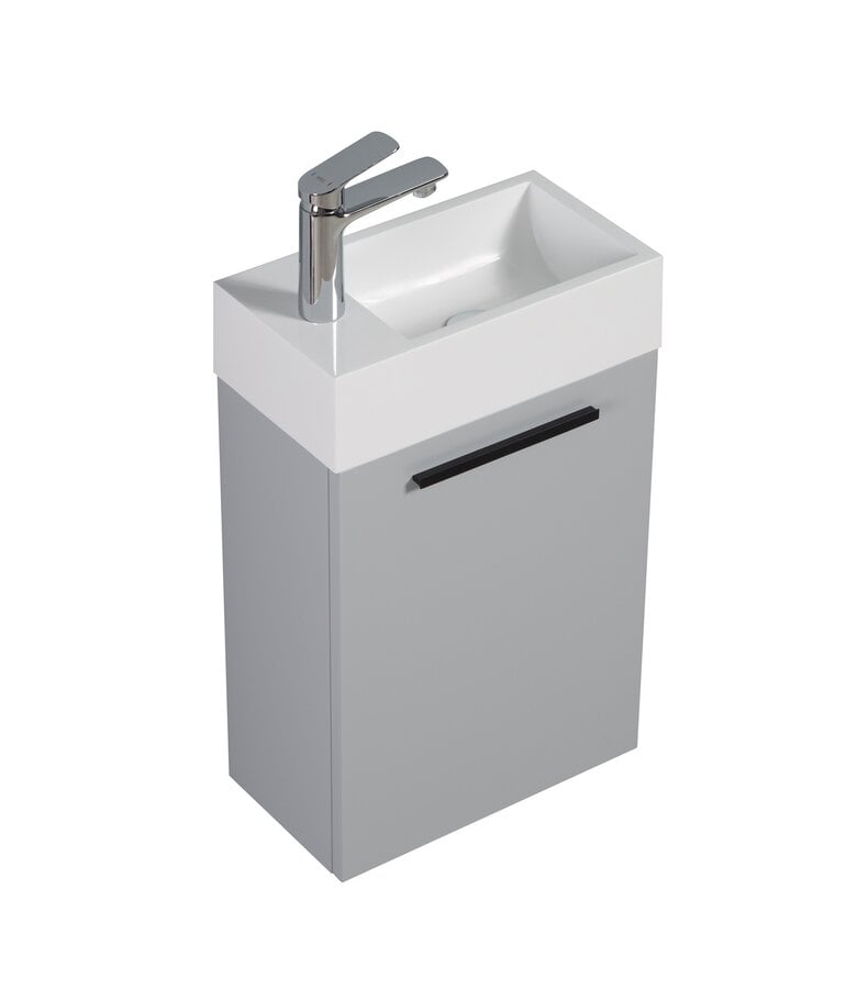 Badplaats Toiletmeubel Athene 40cm - Mat Grijs