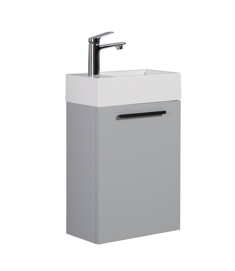 badplaats Toiletmeubel Athene 40cm - mat grijs