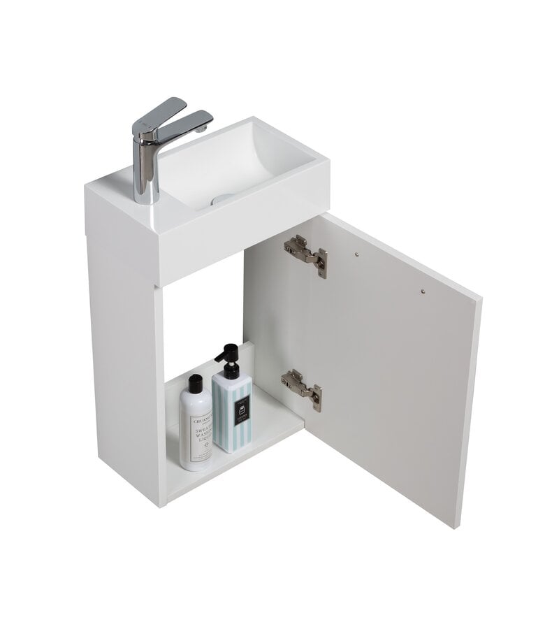 Badplaats Toiletmeubel Athene 40cm - Mat Wit