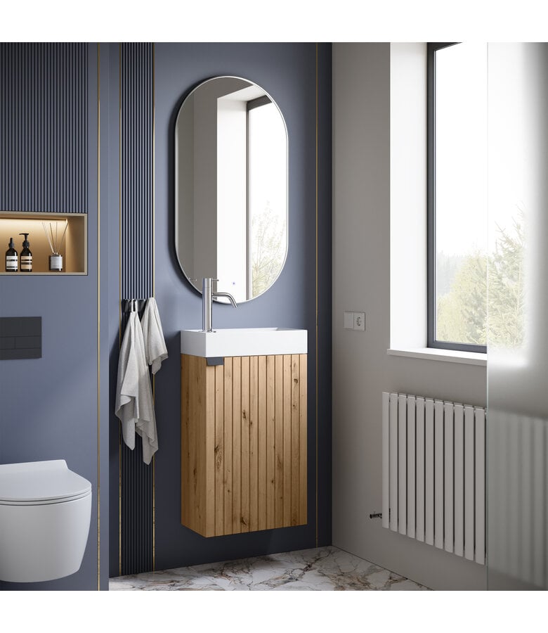 Badplaats Toiletmeubel Bosco 40cm - Eiken