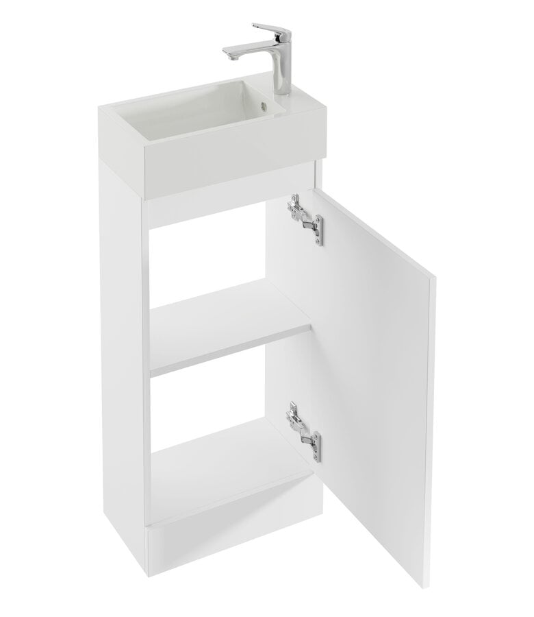 Badplaats Toiletmeubel Peru 40cm - Hoogglans Wit