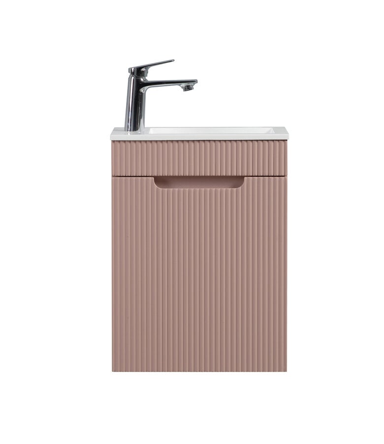 Badplaats Toiletmeubel Thermis 40cm - Mat Roze