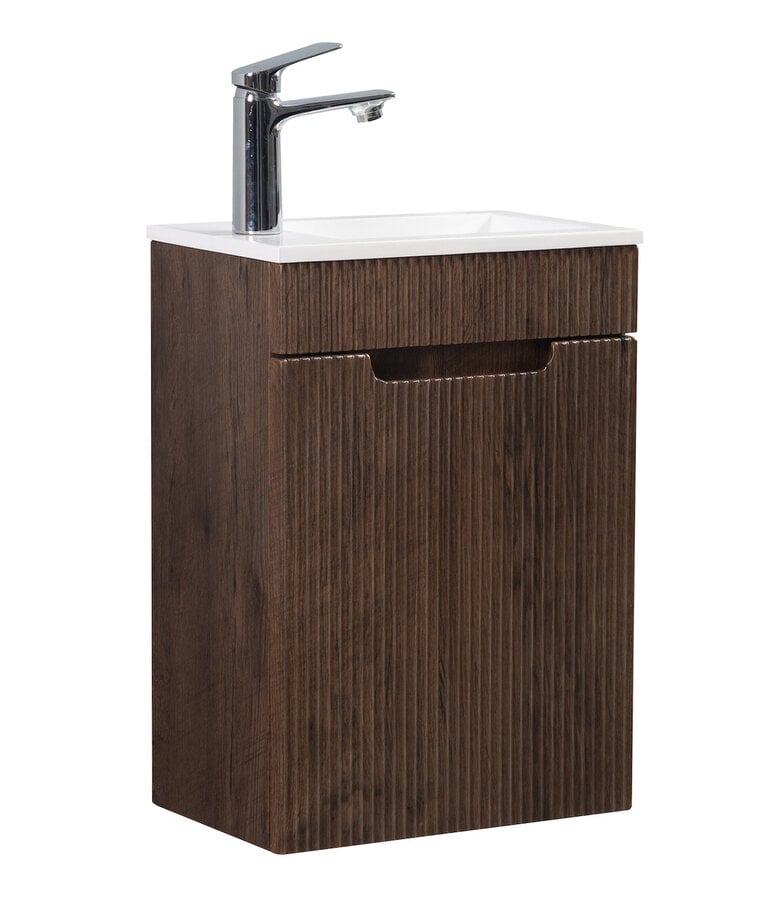 badplaats Toiletmeubel Thermis 40cm - walnoot bruin