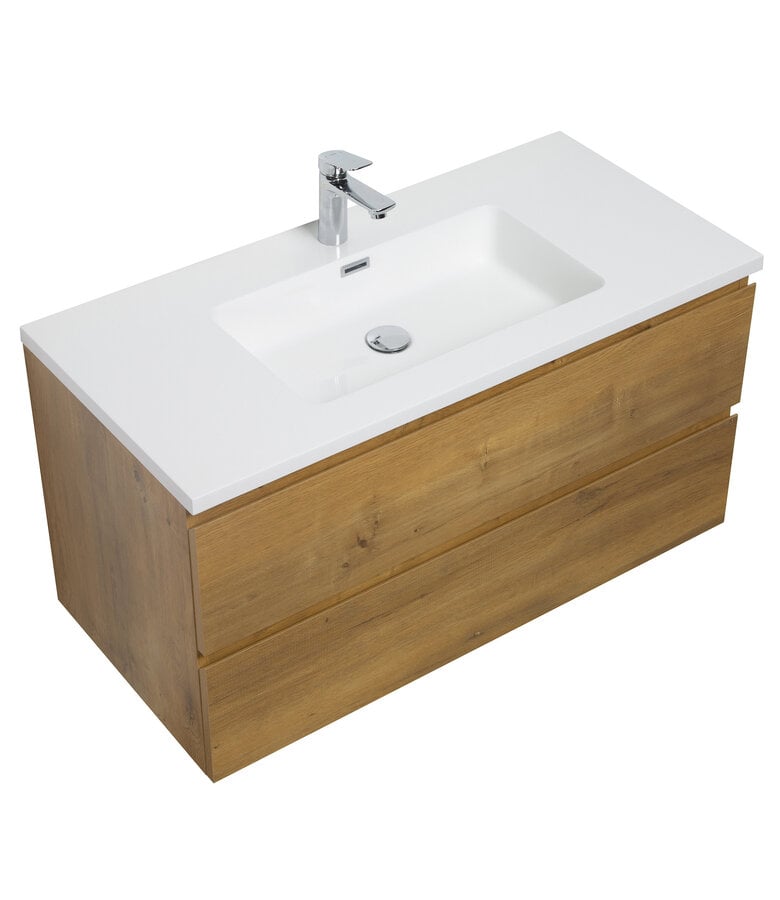 Badplaats Wastafel Angela 100cm - Wit