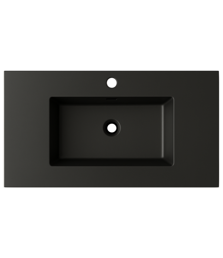 Badplaats Wastafel Angela 100cm - Zwart