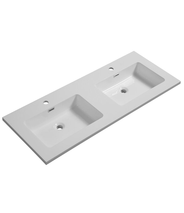 badplaats Wastafel Angela 120cm - wit