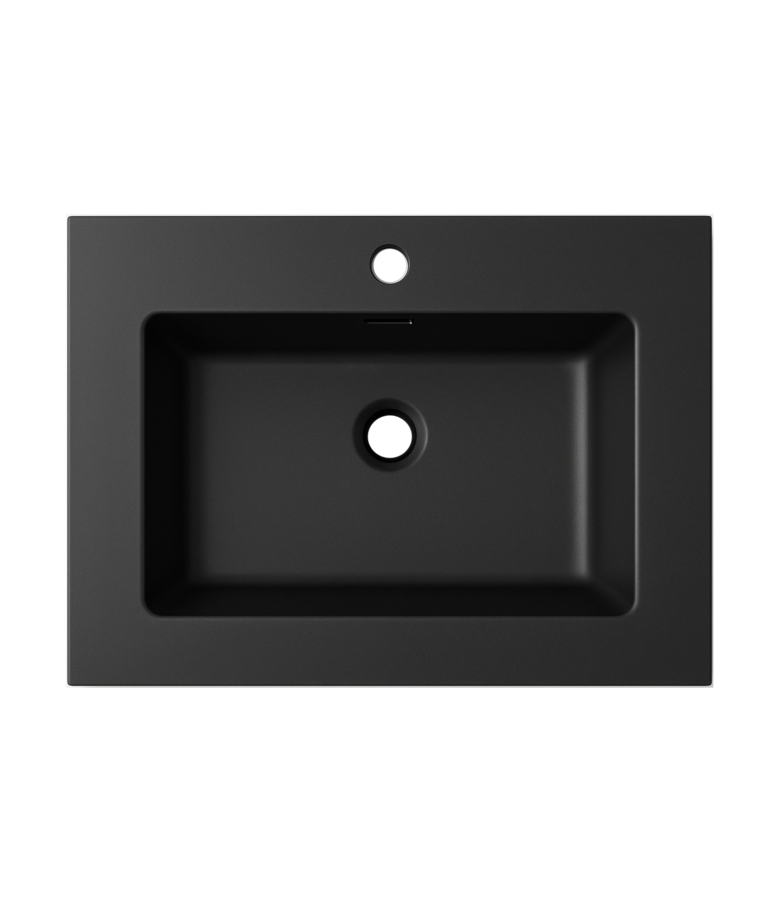 Badplaats Wastafel Angela 60cm - Zwart