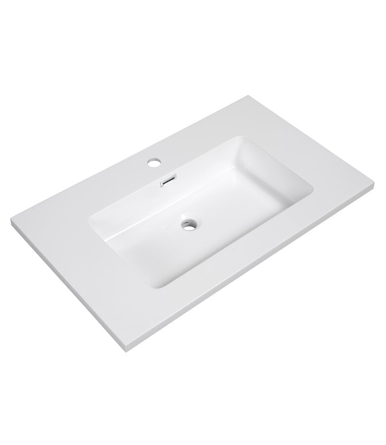 badplaats Wastafel Angela 80cm - wit