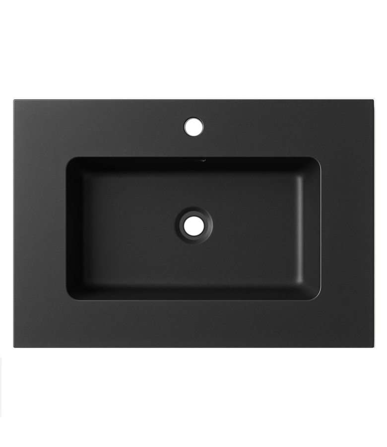 Badplaats Wastafel Angela 80cm - Zwart