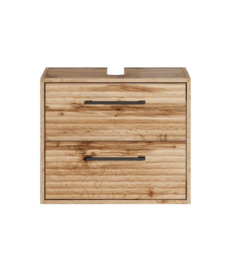 Badplaats Wastafelkast Etna 60 X 35 X 50 Cm - Eiken