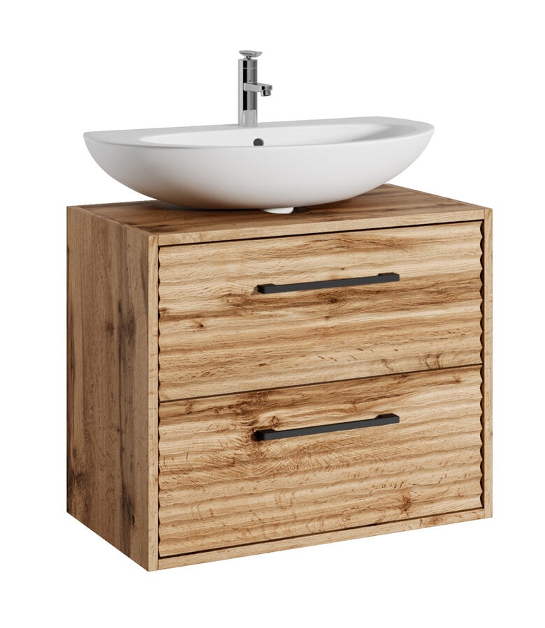 Badplaats Wastafelkast Etna 60 X 35 X 50 Cm - Eiken