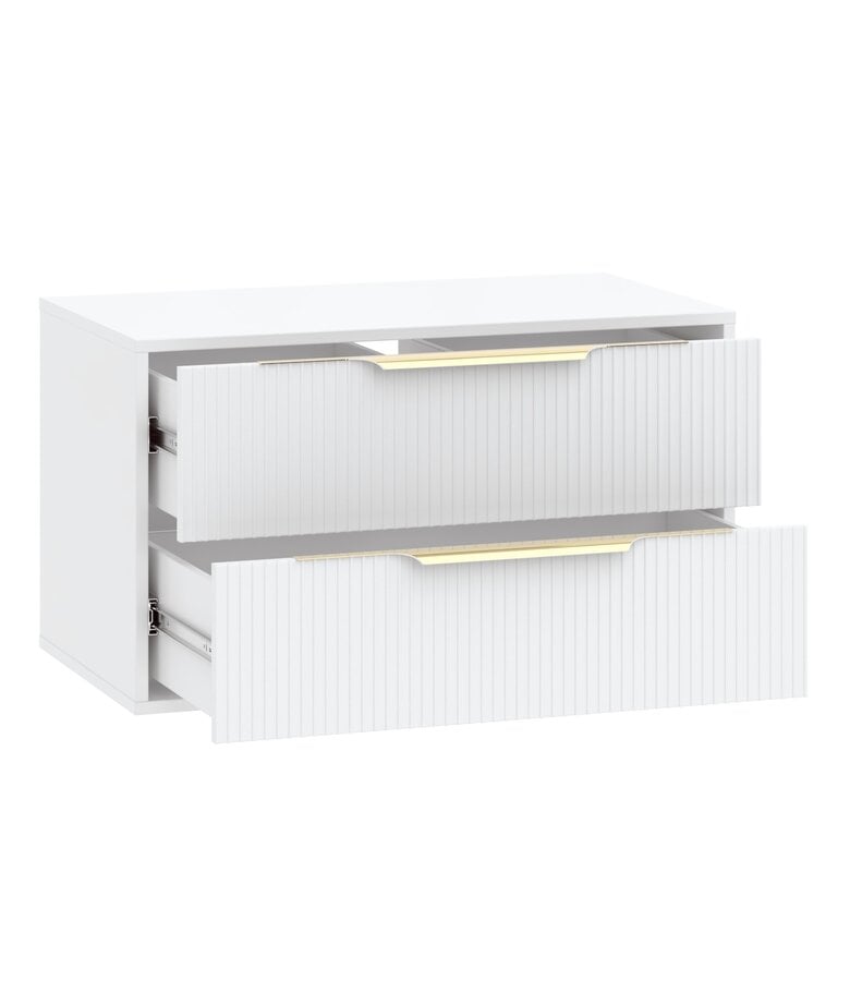 Badplaats Wastafelkast Rimini - 80 X 46 X 46 Cm - Wit