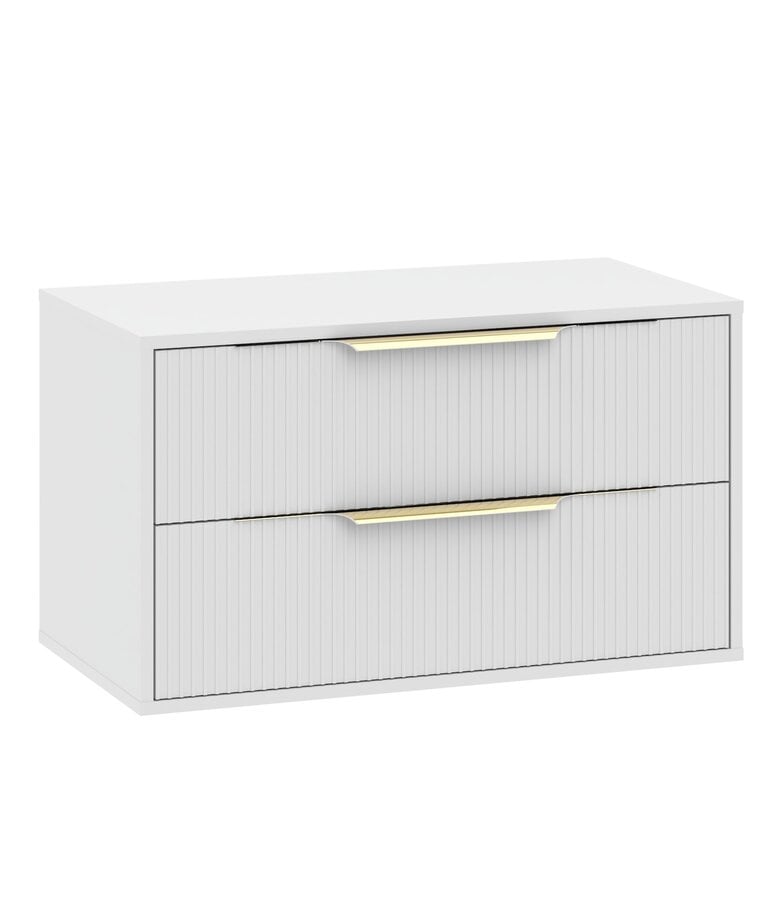 badplaats Wastafelkast Rimini - 80 x 46 x 46 cm - wit