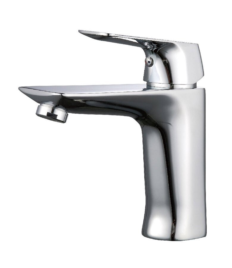 badplaats Wastafelkraan Leros - chroom