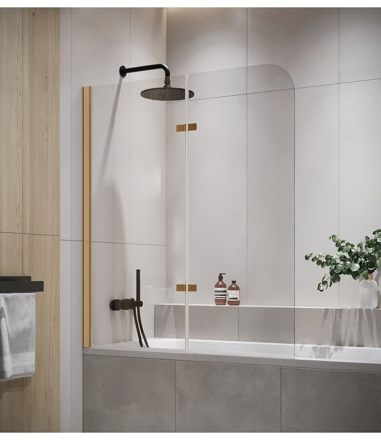 badplaats Badwand Austin 100 x 140 cm - goud - nano coating