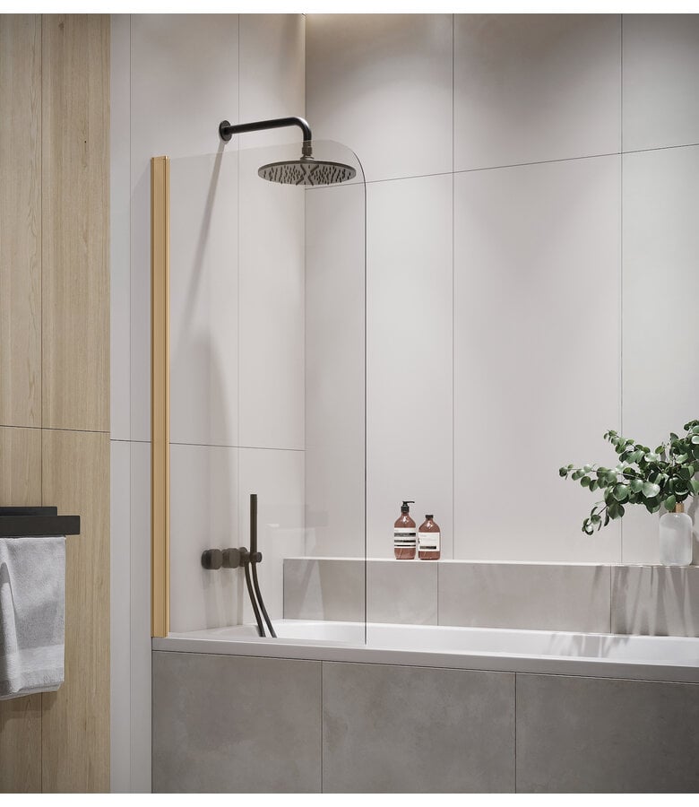 badplaats Badwand Torino 60 x 140 cm - goud - nano coating