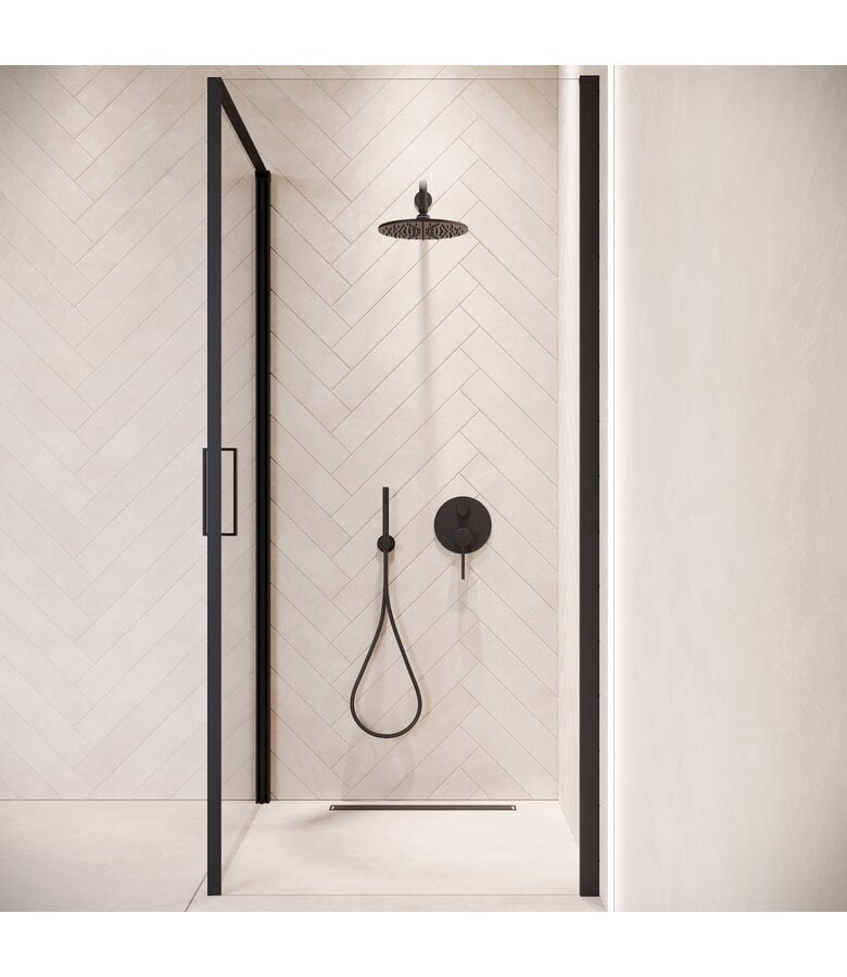 Badplaats Douchecabine Alava 80 X 80 X 190 Cm - Zwart - Nano Coating