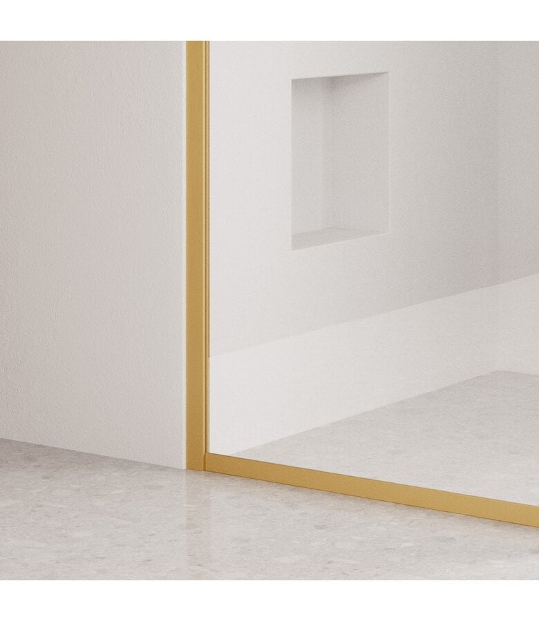 Badplaats Douchewand Georgia 80 X 200 Cm - Goud - Nano Coating