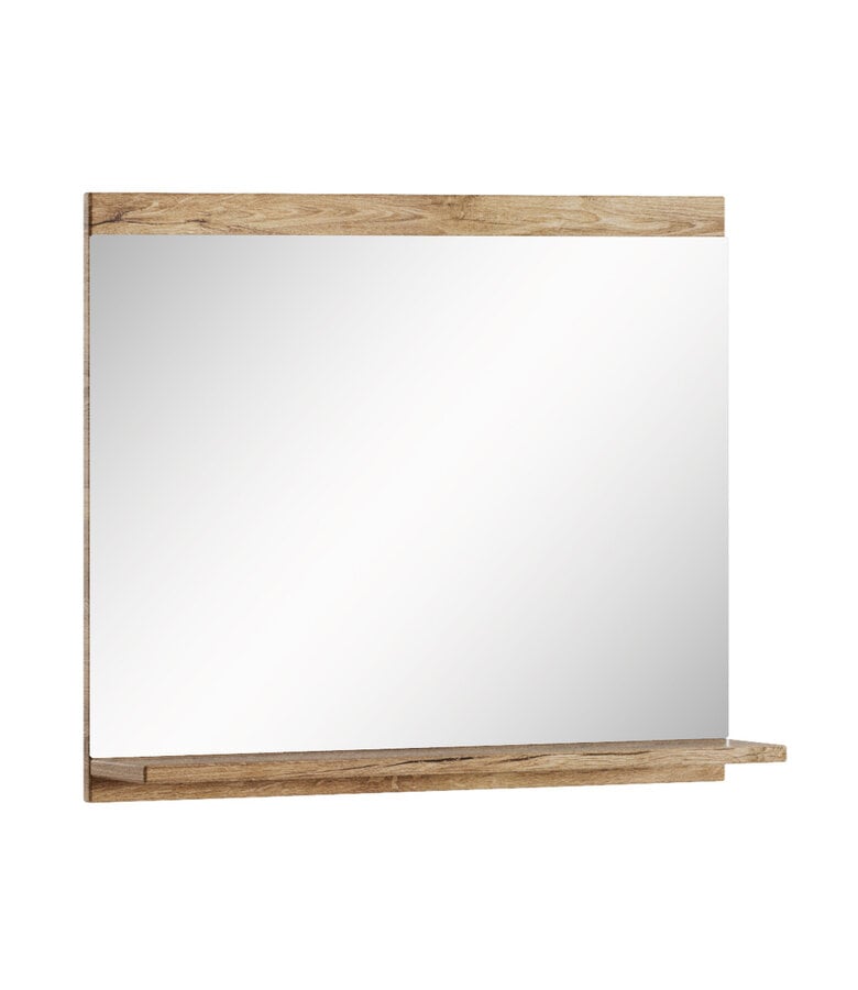 badplaats Spiegel Montreal 60 x 12 x 50 cm - bruin eiken