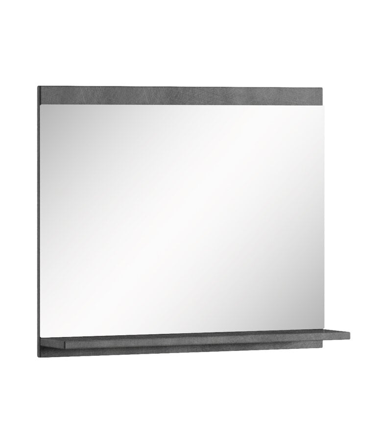 badplaats Spiegel Montreal 60 x 12 x 50 cm - donker grijs